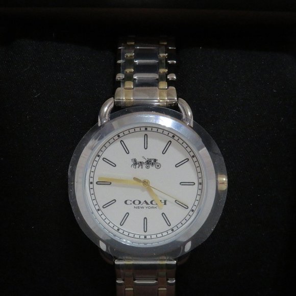 Coach Lex 32 mm Bracelet Watch (Two Tone)